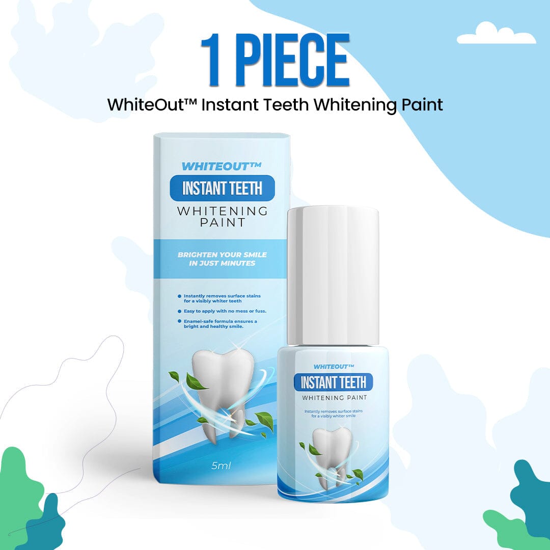 WhiteOut™ Instant Teeth Whitening Paint