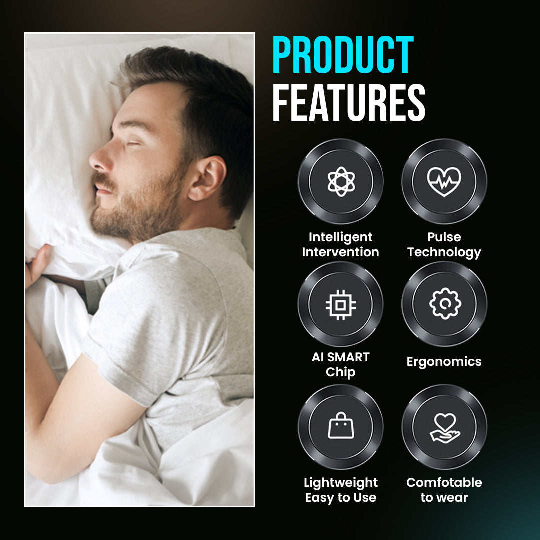 SleepRex™ Smart Anti Snoring & Apnea Device